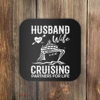 Husband And Wife Cruising Partners For Life Coaster thumb 0