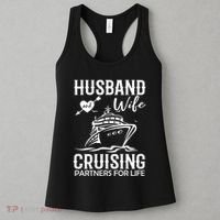 Husband And Wife Cruising Partners For Life Women's Tank Top thumb 3