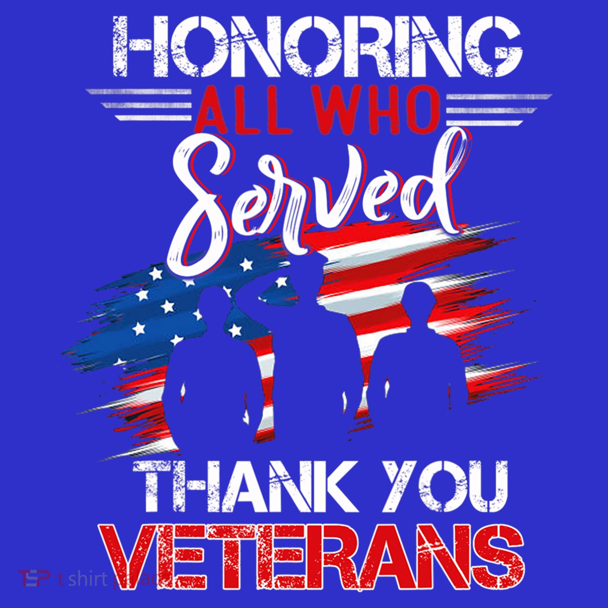 Honoring All Who Served Thank You Veterans Day Great Gift Mousepad