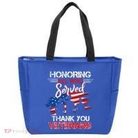 Honoring All Who Served Thank You Veterans Day Great Gift Tote Bag thumb 0