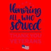 Honoring All Who Served Thank You Veterans Day Wo Santa Hat thumb 1