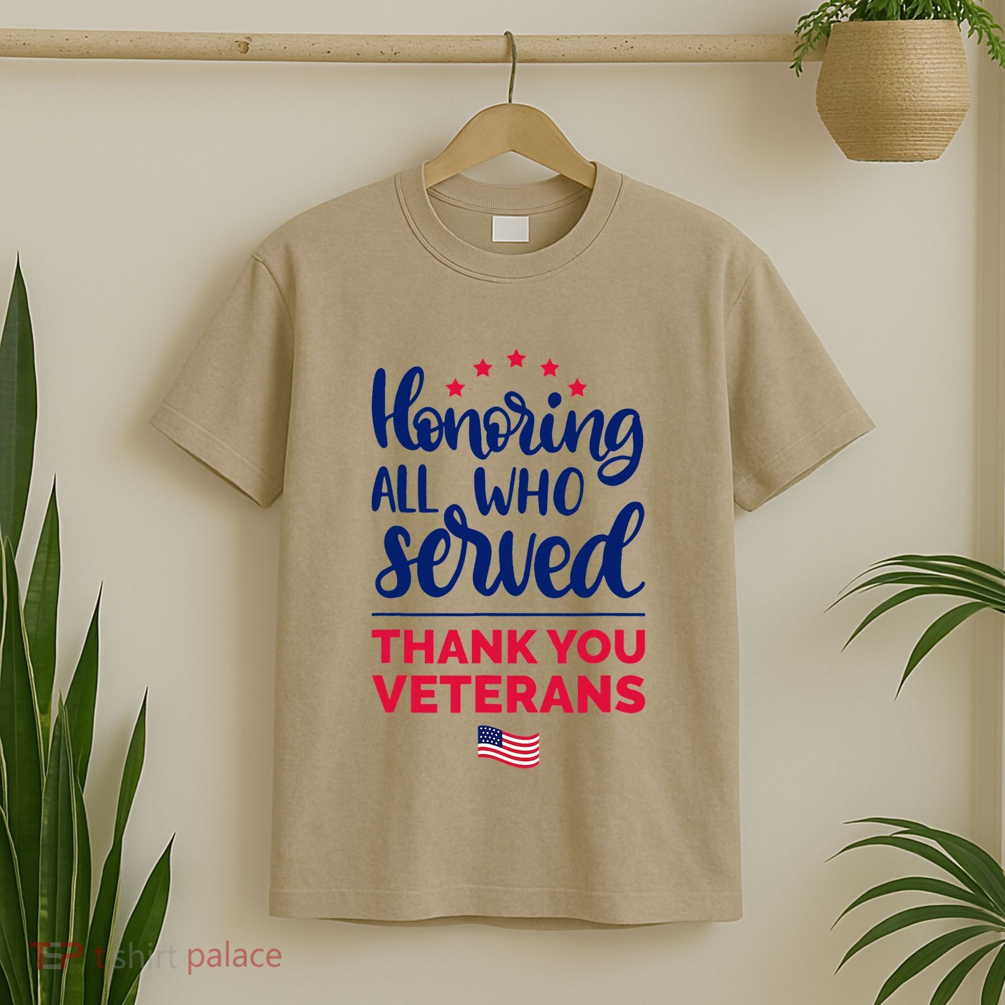 Honoring All Who Served Thank You Veterans Day Wo T-Shirt
