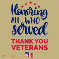 Honoring All Who Served Thank You Veterans Day Wo Button thumb 1
