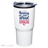 Honoring All Who Served Thank You Veterans Day Wo Tumbler thumb 0