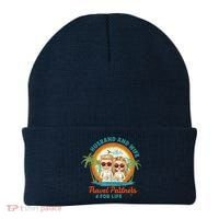 Husband And Wife Travel Partners For Life Retro SummerBeach Beanie thumb 0