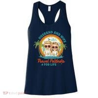 Husband And Wife Travel Partners For Life Retro SummerBeach Women's Tank Top thumb 0