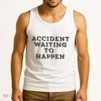Humorous Accident Waiting To Happen Tank Top thumb 3