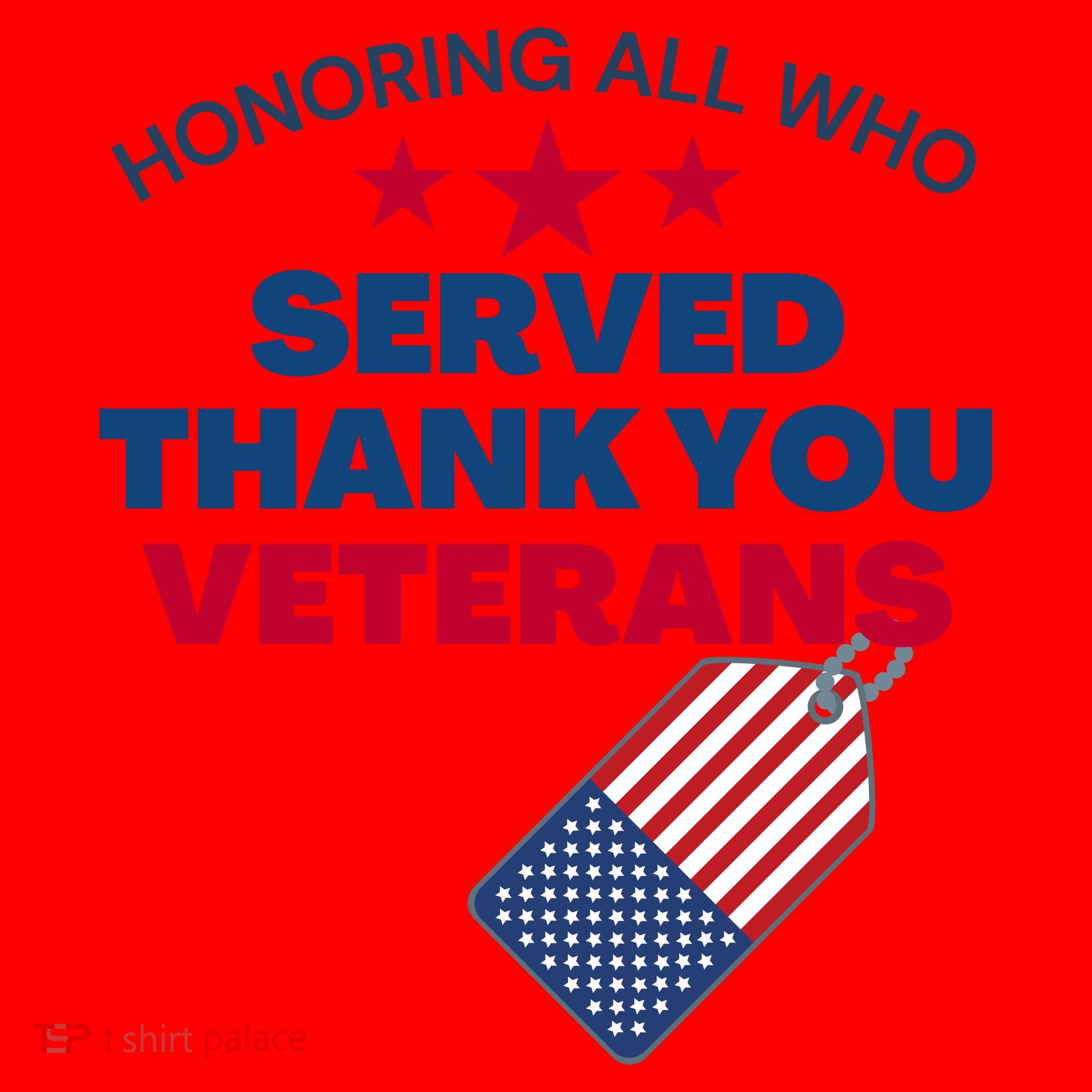 Honoring All Who Served Thank You Veterans Santa Hat