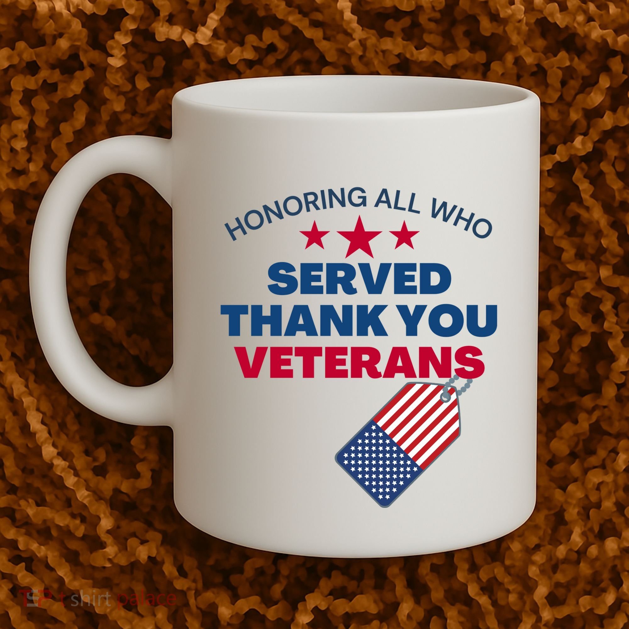 Honoring All Who Served Thank You Veterans Coffee Mug