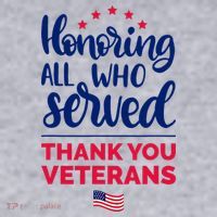 Honoring All Who Served Thank You Veterans Day Women's Sweatshirt thumb 2