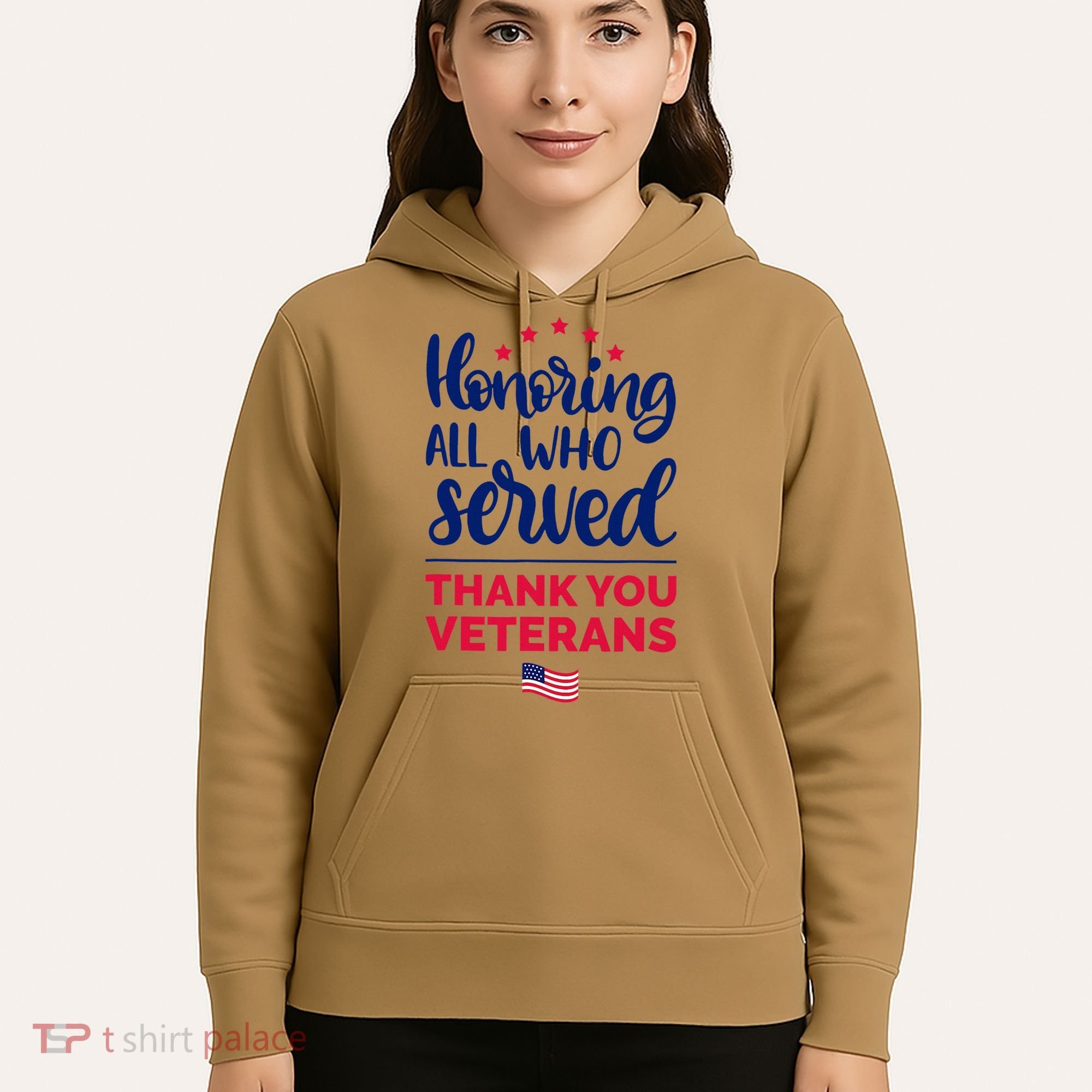 Honoring All Who Served Thank You Veterans Day Hoodie