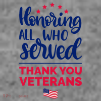 Honoring All Who Served Thank You Veterans Day Toddler Hoodie thumb 2