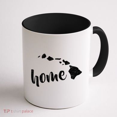 Hawaii Home State Coffee Mug back