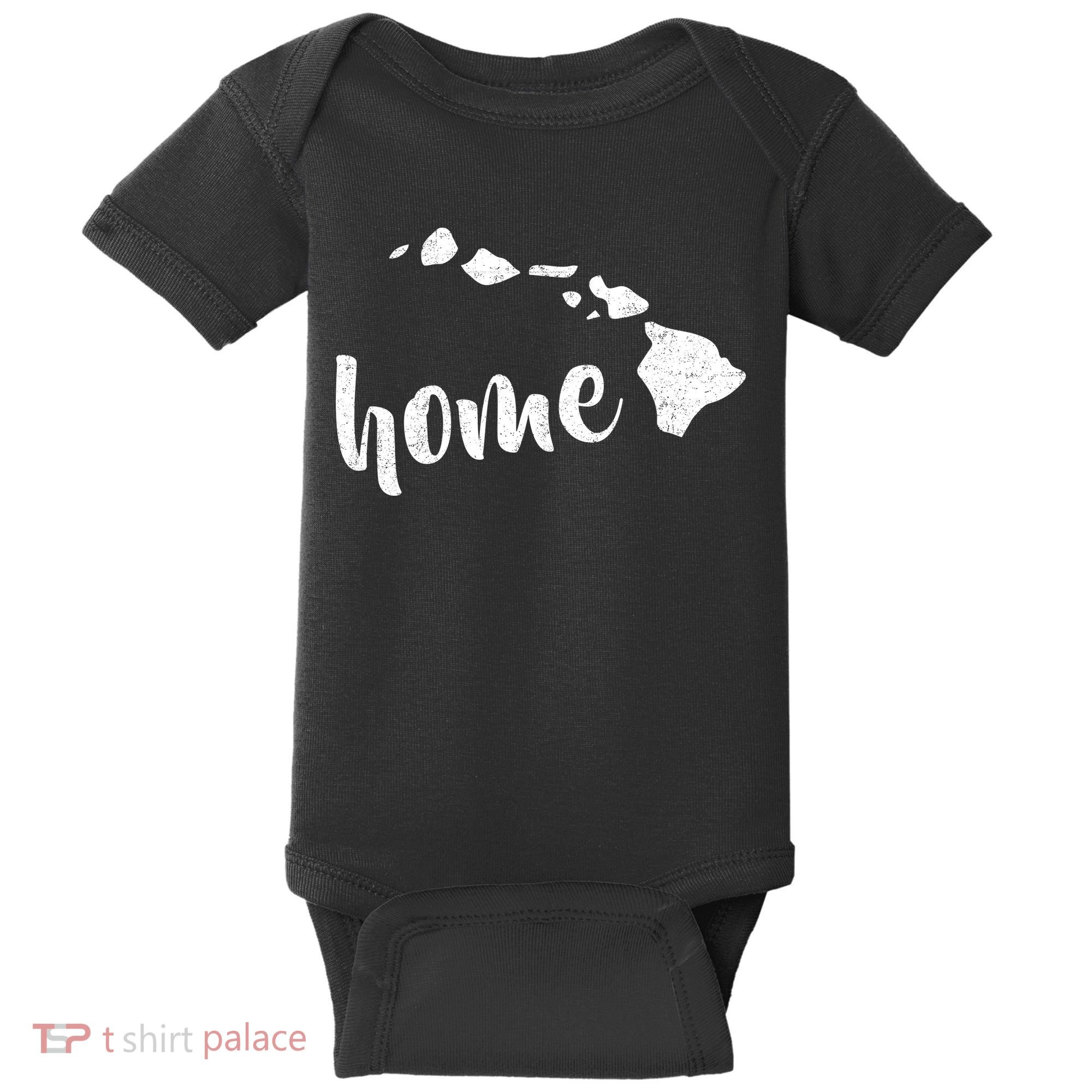 Hawaii Home State Baby Bodysuit