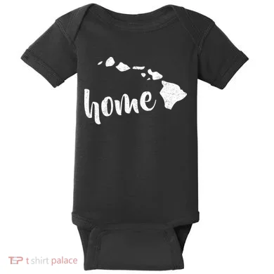 Hawaii Home State Baby Bodysuit