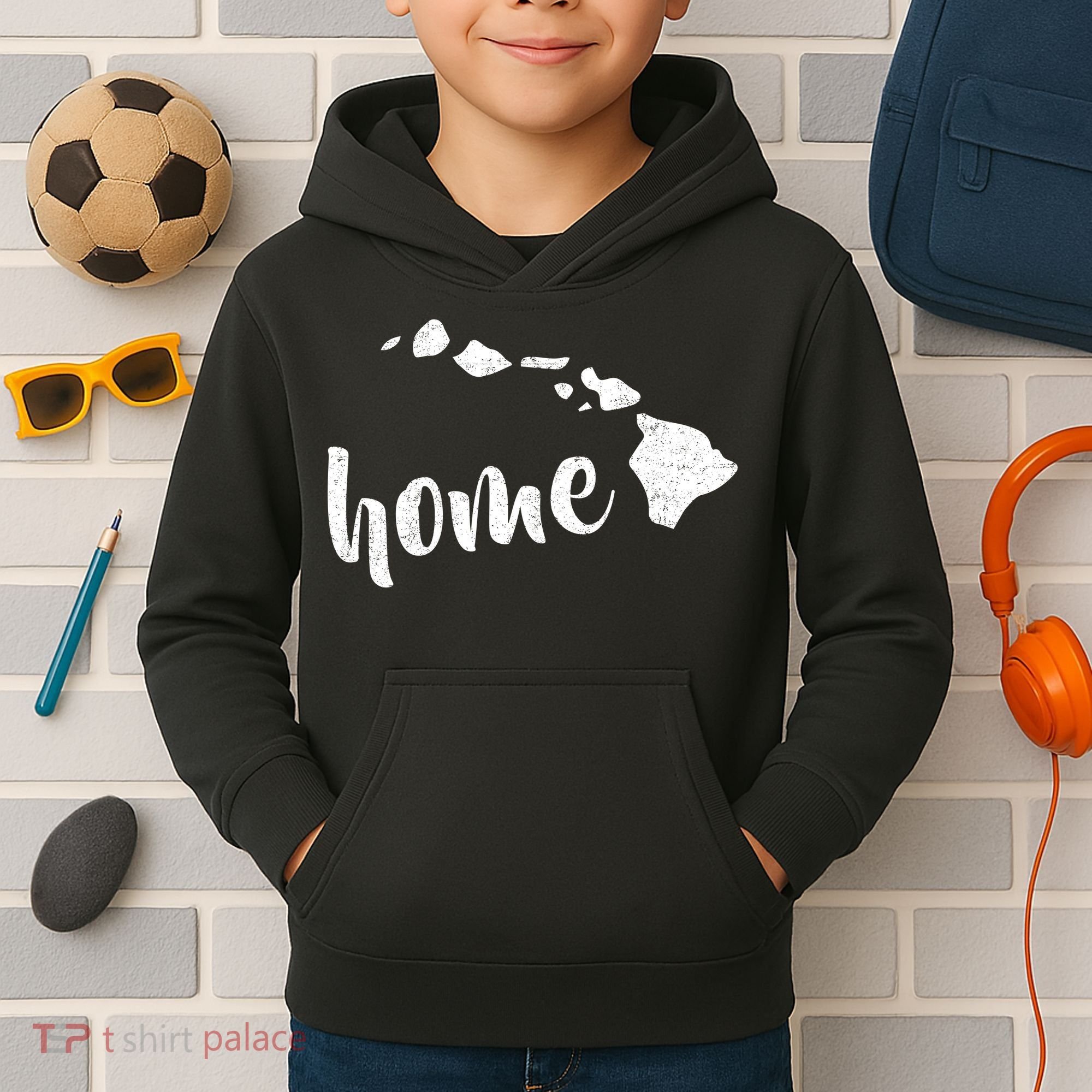 Hawaii Home State Kids Hoodie