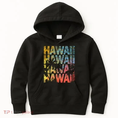 Hawaii Logo Kids Hoodie