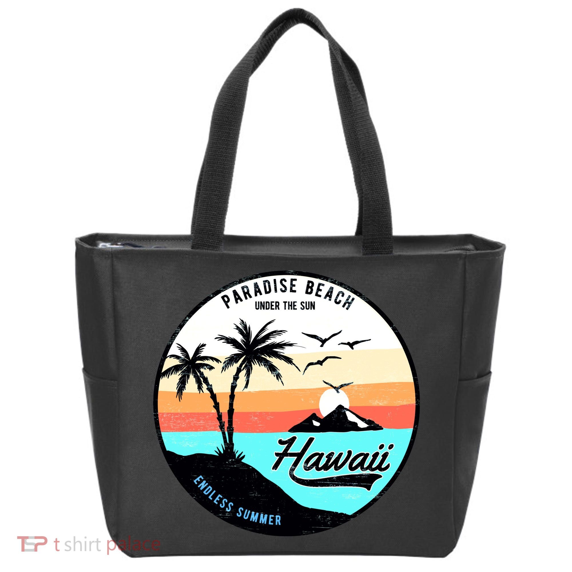 Hawaii Paradise Beach Tote Bag