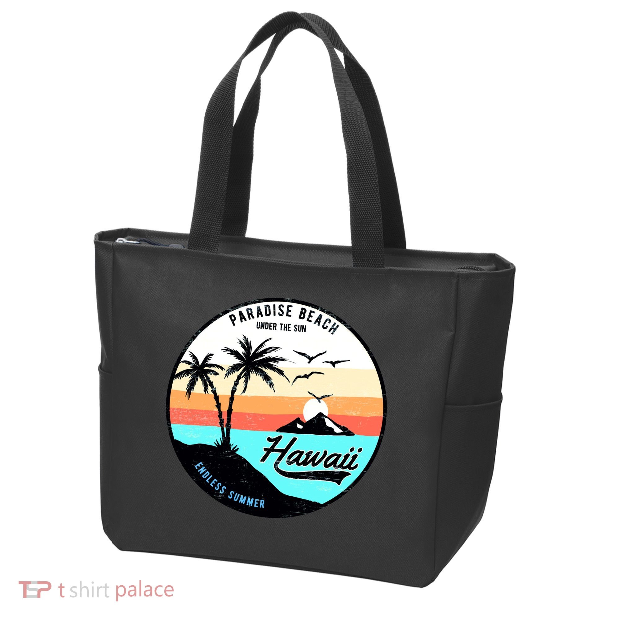Hawaii Paradise Beach Tote Bag