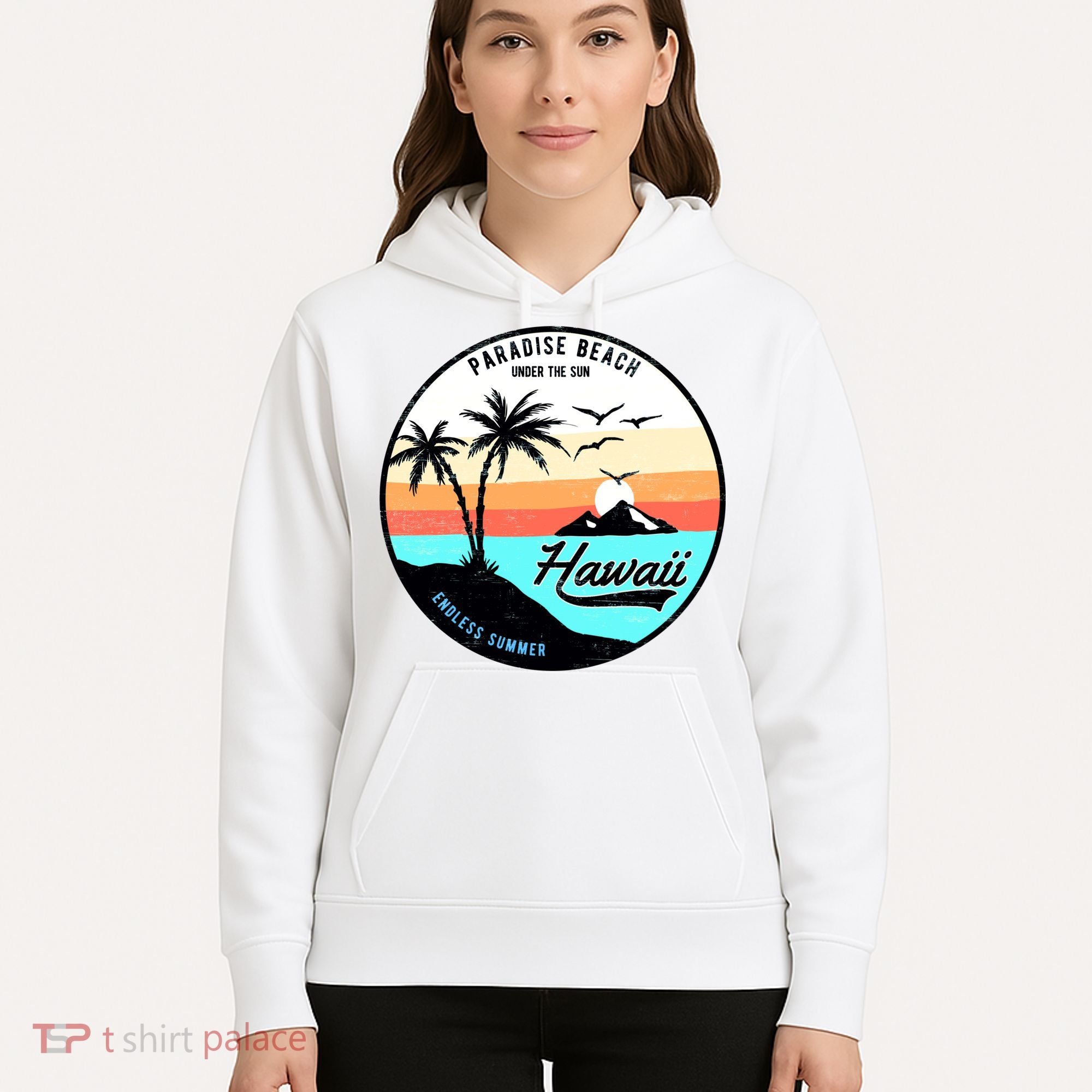 Hawaii Paradise Beach Hoodie