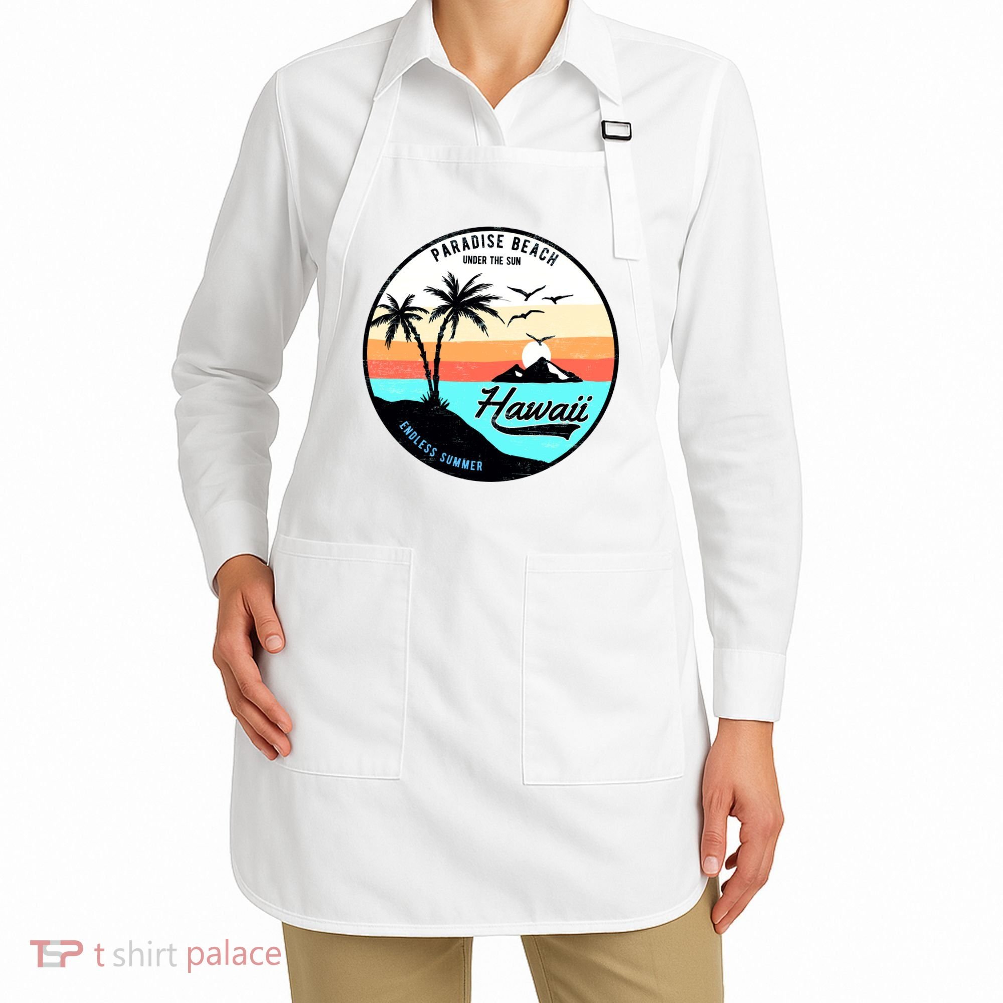 Hawaii Paradise Beach Apron