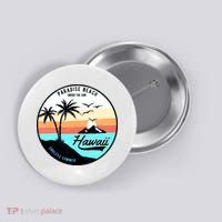 Hawaii Paradise Beach Button thumb 0