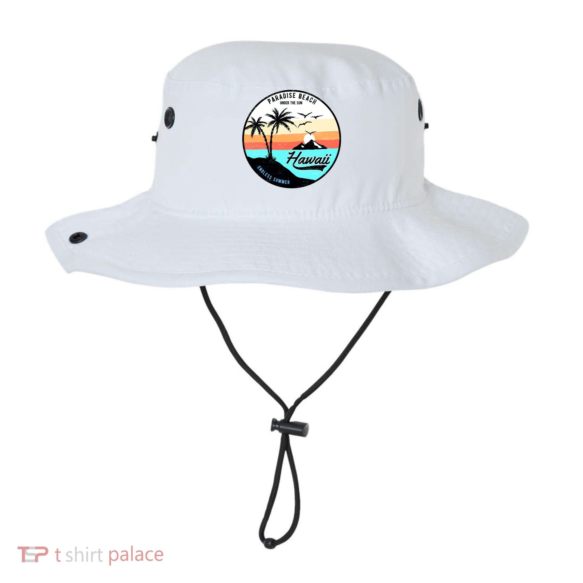 Hawaii Paradise Beach Bucket Hat