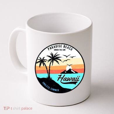 Hawaii Paradise Beach Coffee Mug