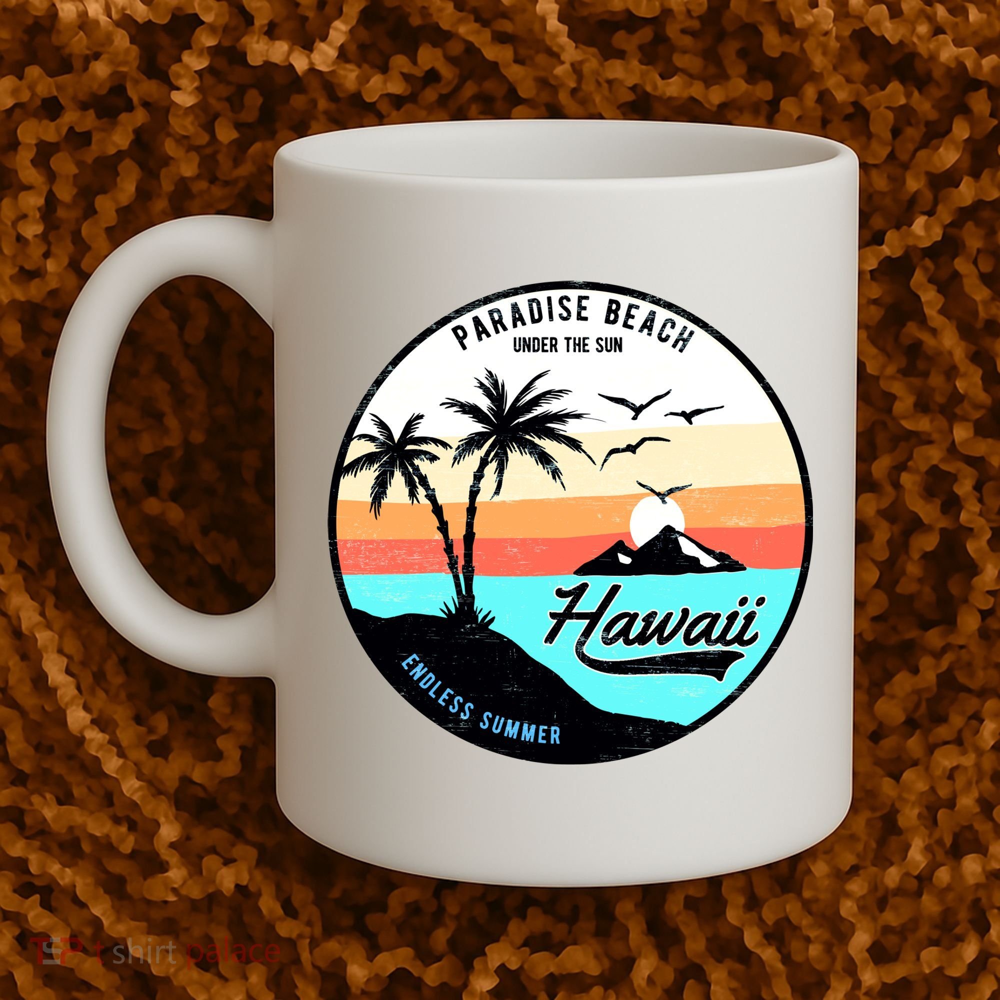 Hawaii Paradise Beach Coffee Mug