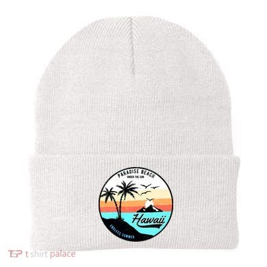 Hawaii Paradise Beach Beanie