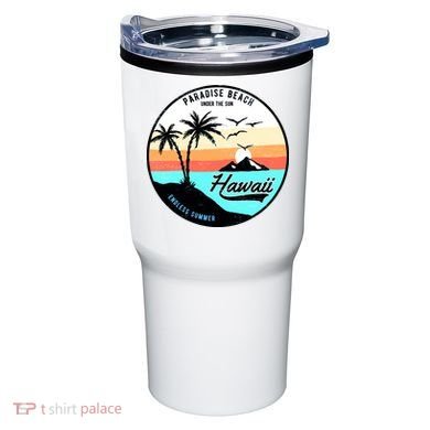 Hawaii Paradise Beach Tumbler