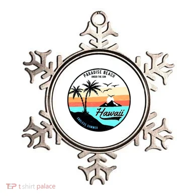 Hawaii Paradise Beach Ornament