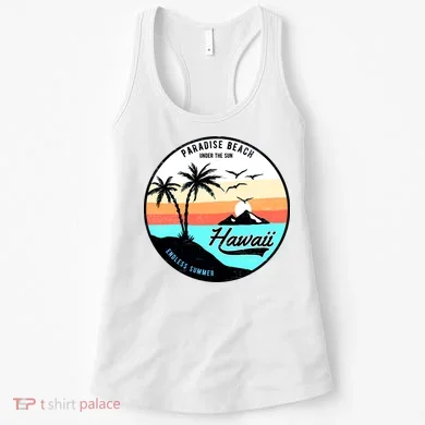 Hawaii Paradise Beach Women's Tank Top
