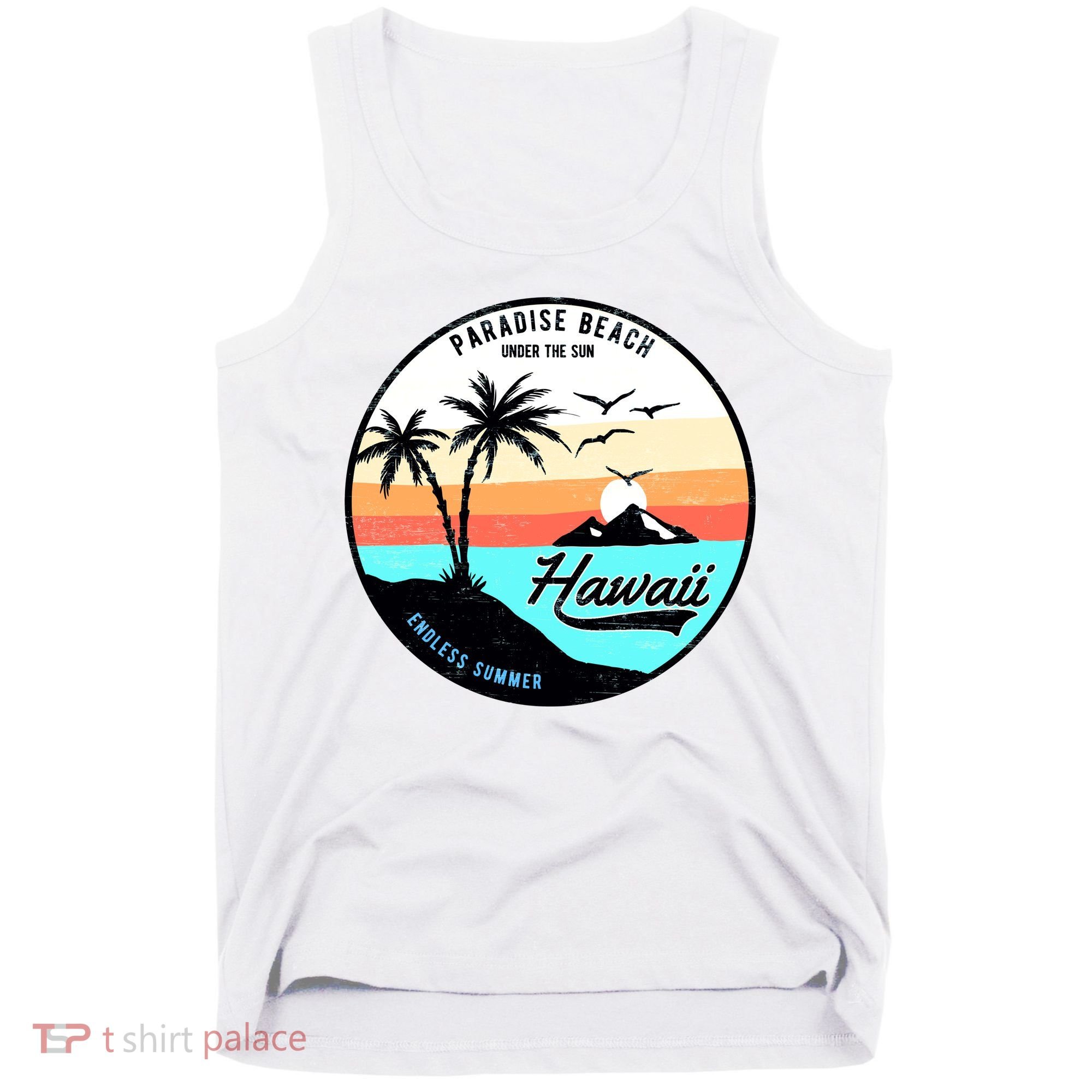 Hawaii Paradise Beach Tank Top