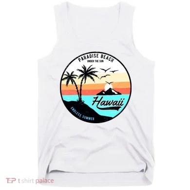 Hawaii Paradise Beach Tank Top