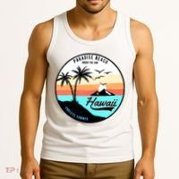 Hawaii Paradise Beach Tank Top thumb 3