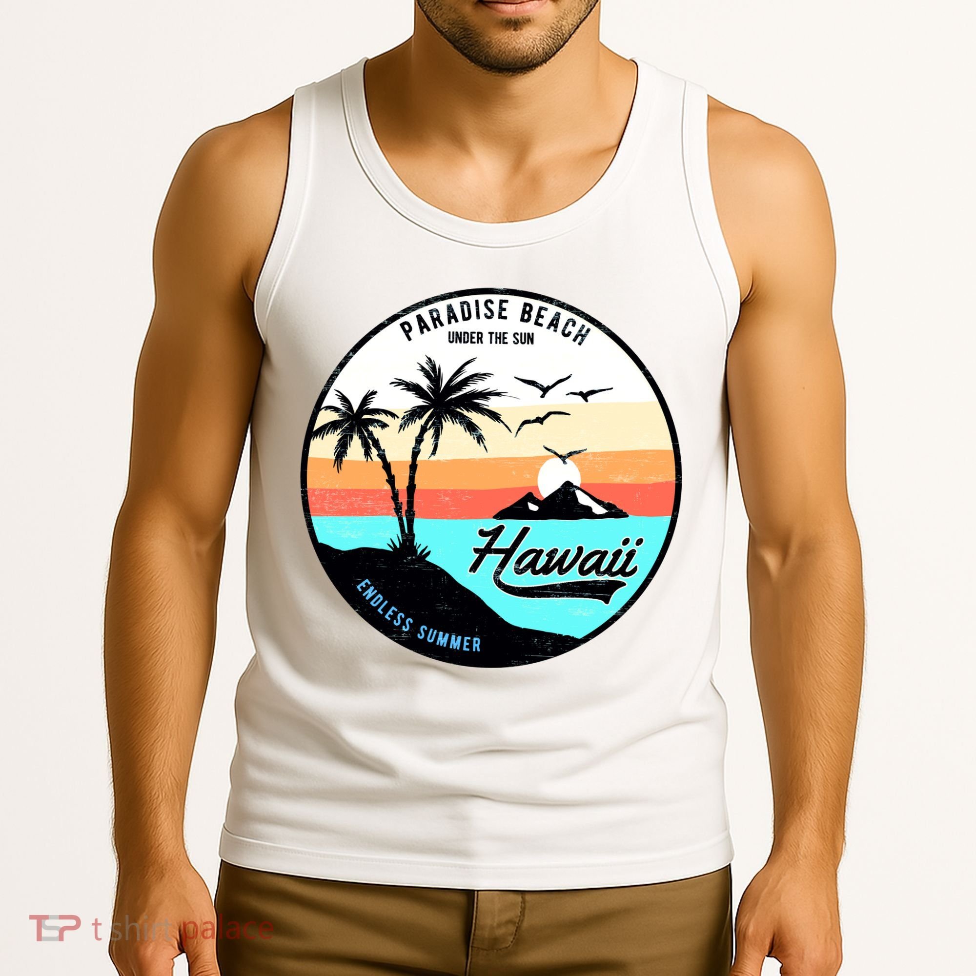 Hawaii Paradise Beach Tank Top
