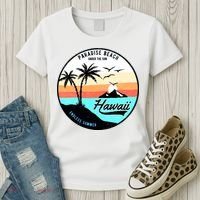 Hawaii Paradise Beach Women's T-Shirt thumb 3