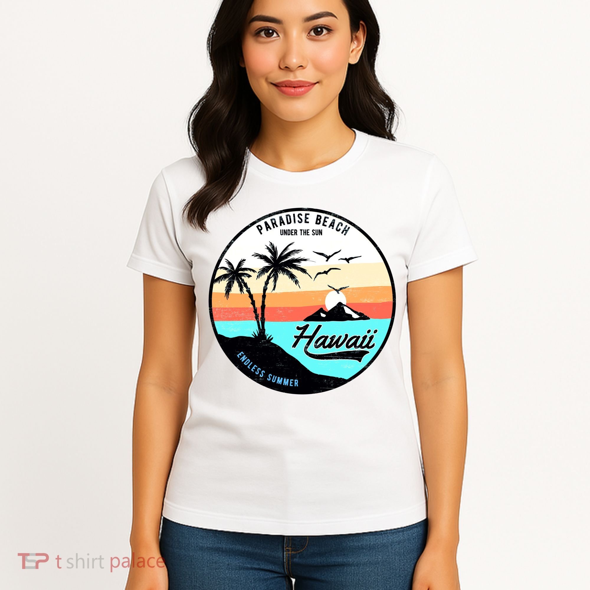 Hawaii Paradise Beach Women's T-Shirt