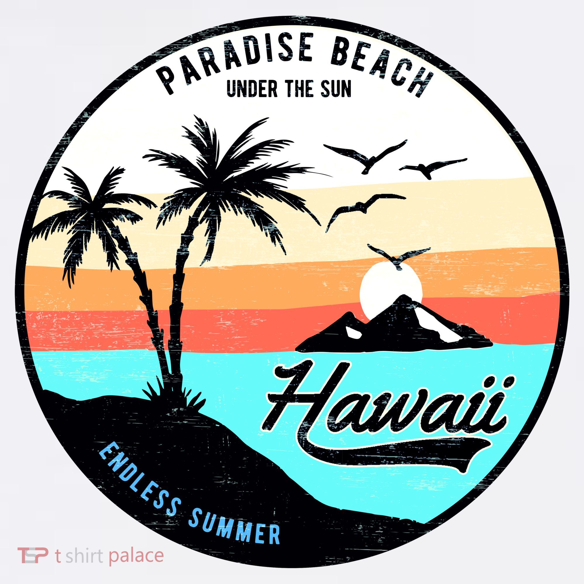 Hawaii Paradise Beach Women's T-Shirt