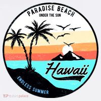 Hawaii Paradise Beach Kids Hoodie thumb 5