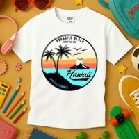 Hawaii Paradise Beach Kids T-Shirt thumb 3