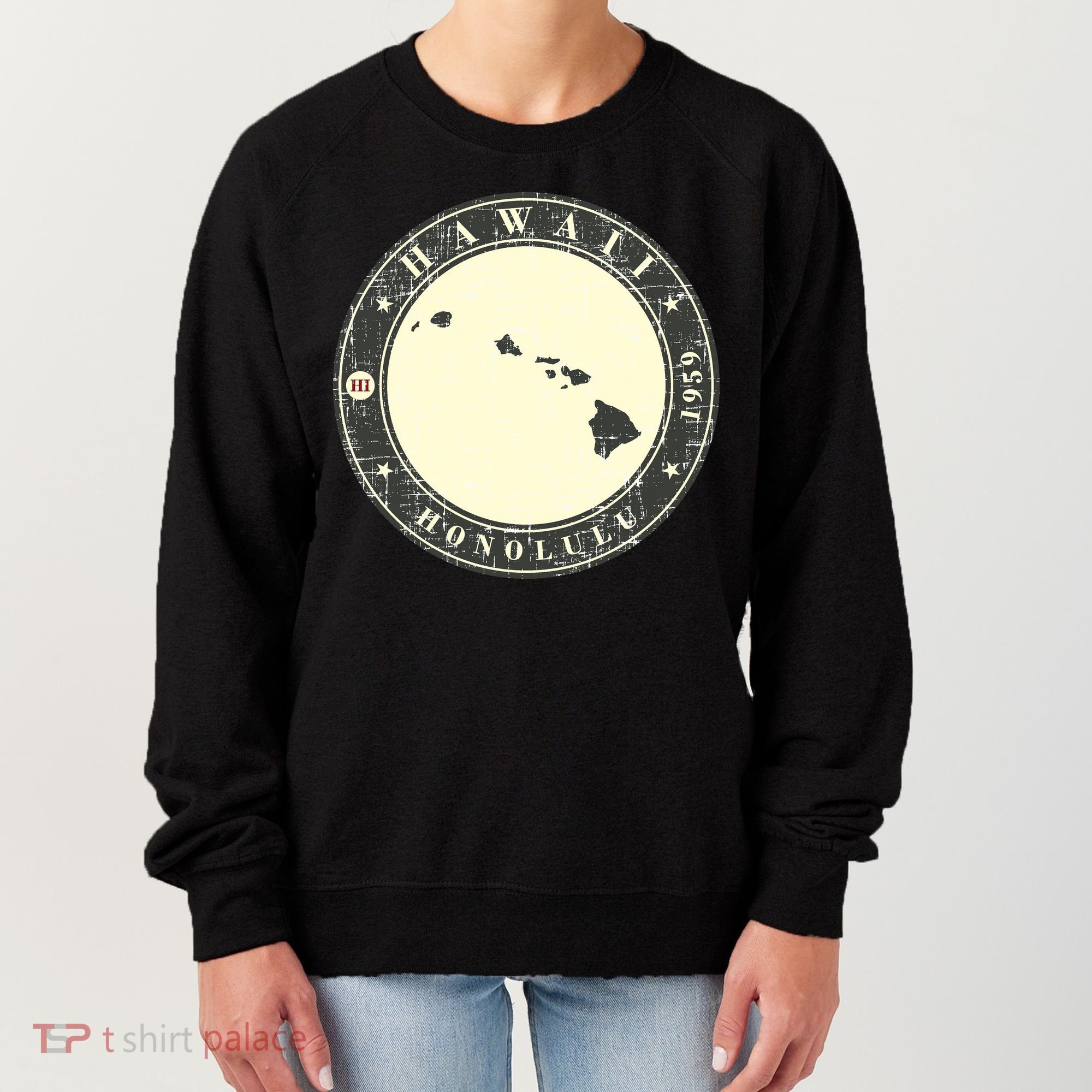 Hawaii Retro Women's Sweatshirt