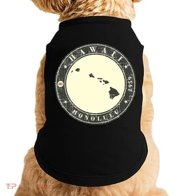 Hawaii Retro Doggie Tank