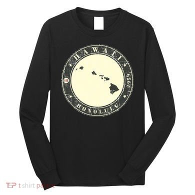Hawaii Retro Long Sleeve Shirt