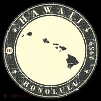 Hawaii Retro Bucket Hat thumb 4