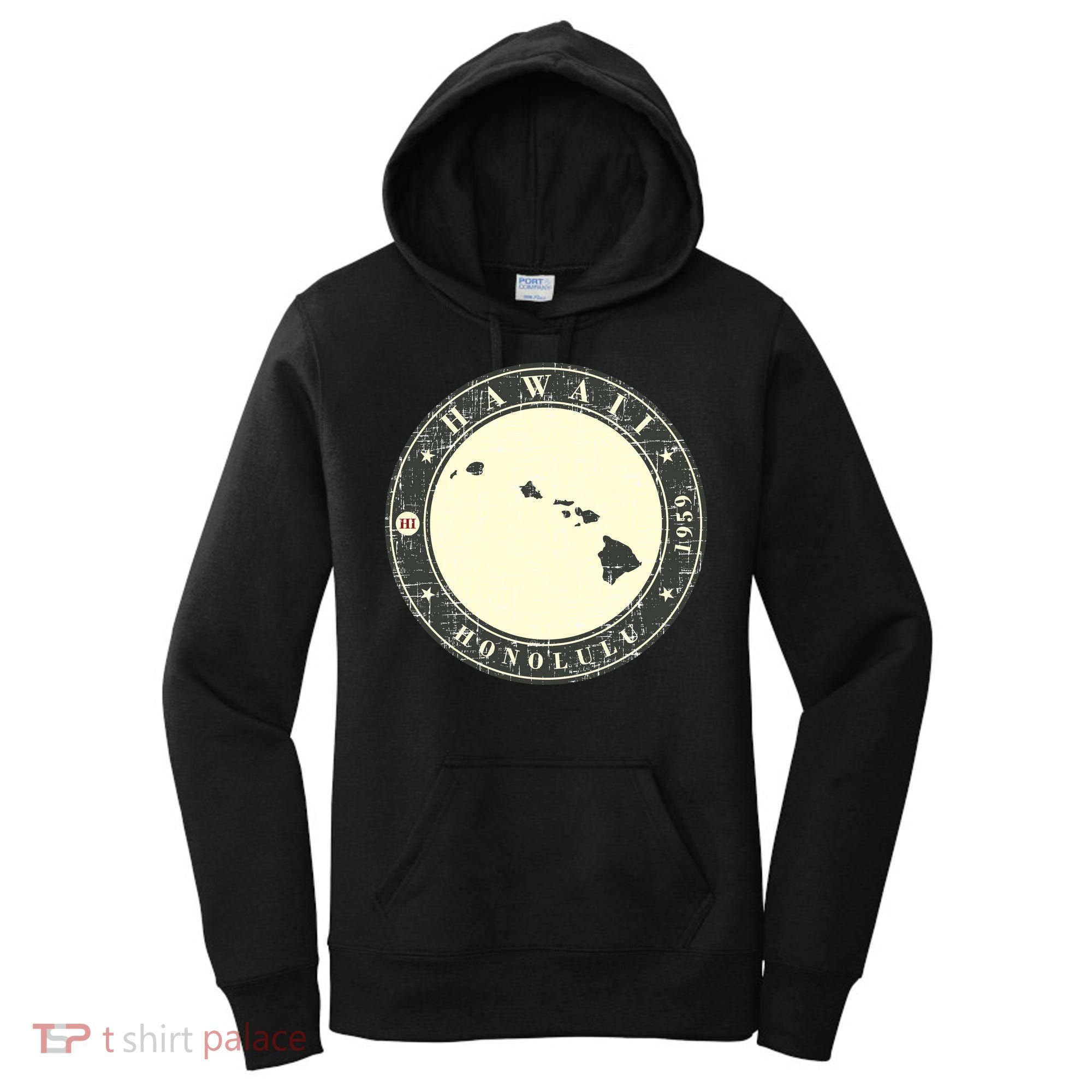 Hawaii Retro Women's Hoodie