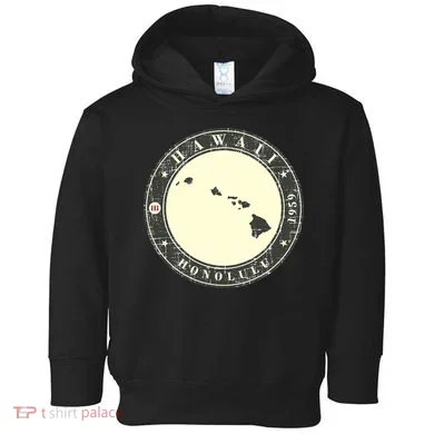 Hawaii Retro Toddler Hoodie