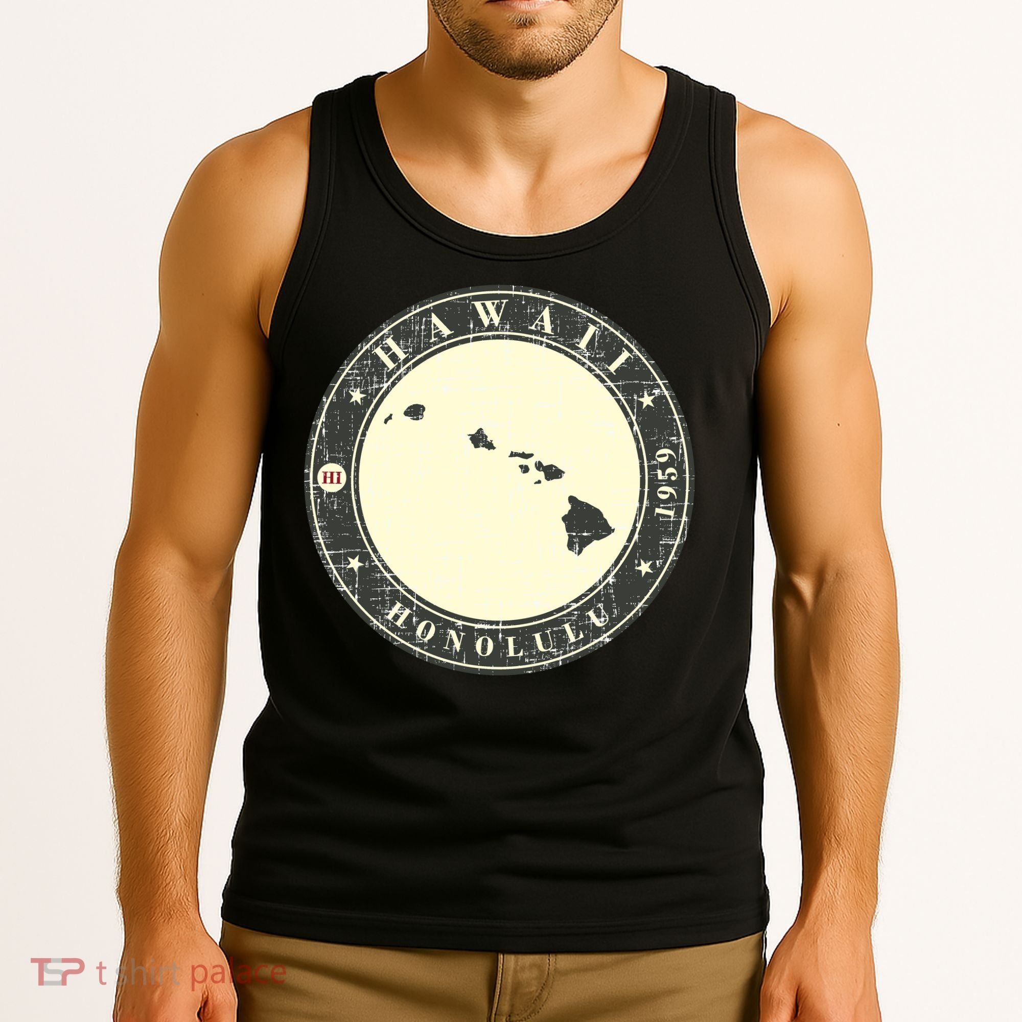 Hawaii Retro Tank Top