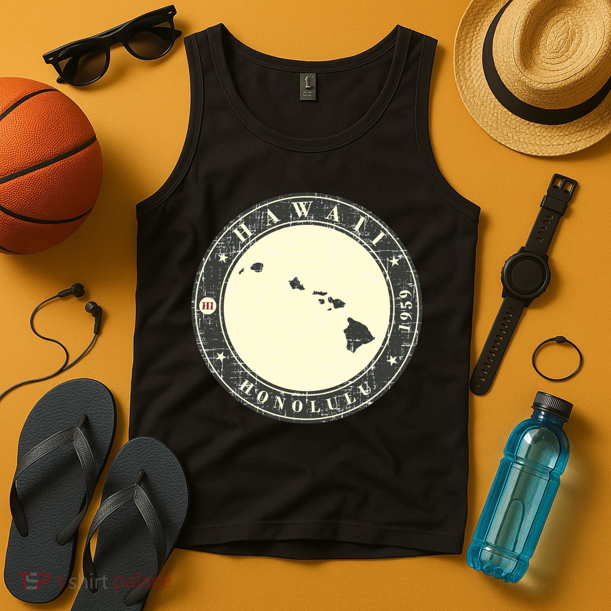 Hawaii Retro Tank Top